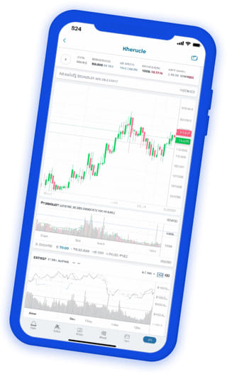 Colombe Investif application de trading crypto tableau de bord du portefeuille en direct